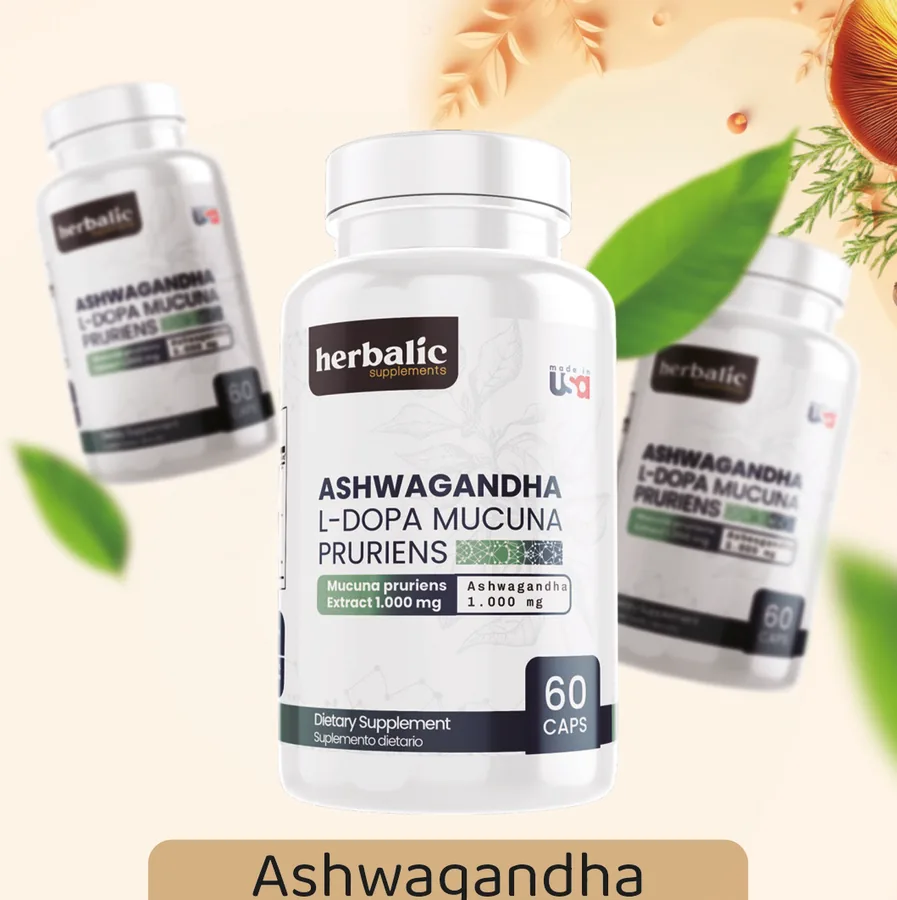 Ashwagandha + L-Dopa Mucuna Pruriens