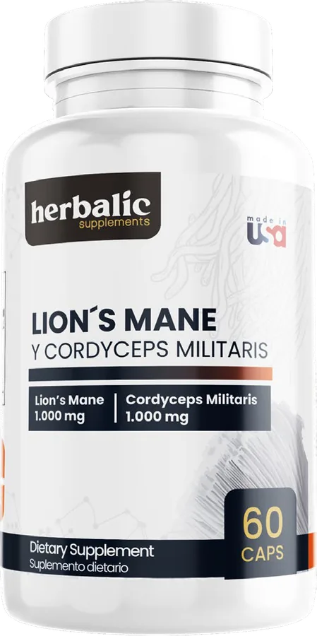 Lion's Mane y Cordyceps Militaris