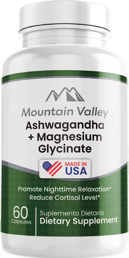 Ashwagandha + Glicinato de Magnesio