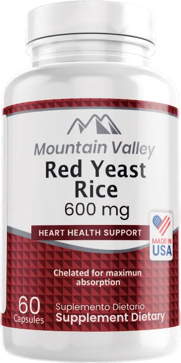 Levadura de Arroz Rojo 600 mg