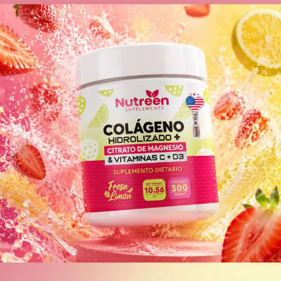 Colágeno Fresa-Limón
