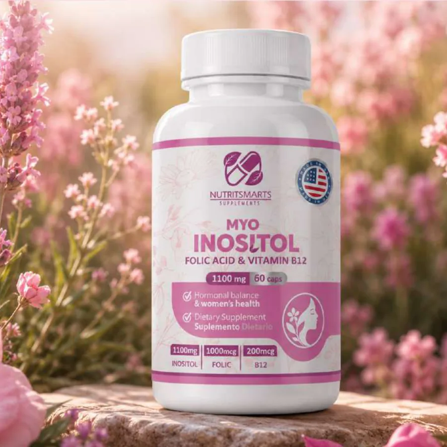Myo Inositol + Ácido Fólico + Vitamina B12