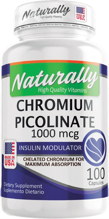 Picolinato de Cromo 1000 mcg